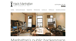 Desktop Screenshot of hackmanhattan.com